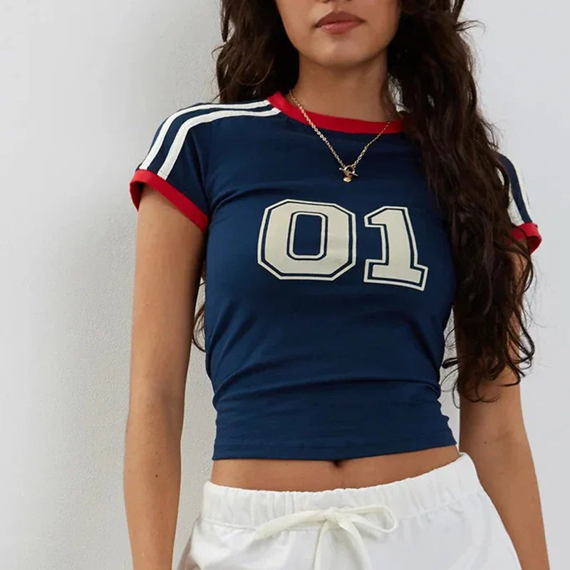 Ain't No Rookie Crop Top