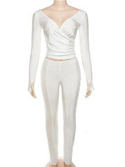 Bar Set High Long Sleeve Matching Set