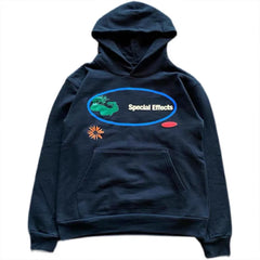 Women's Streetwear Hoodies Special Effects Letters Printing
