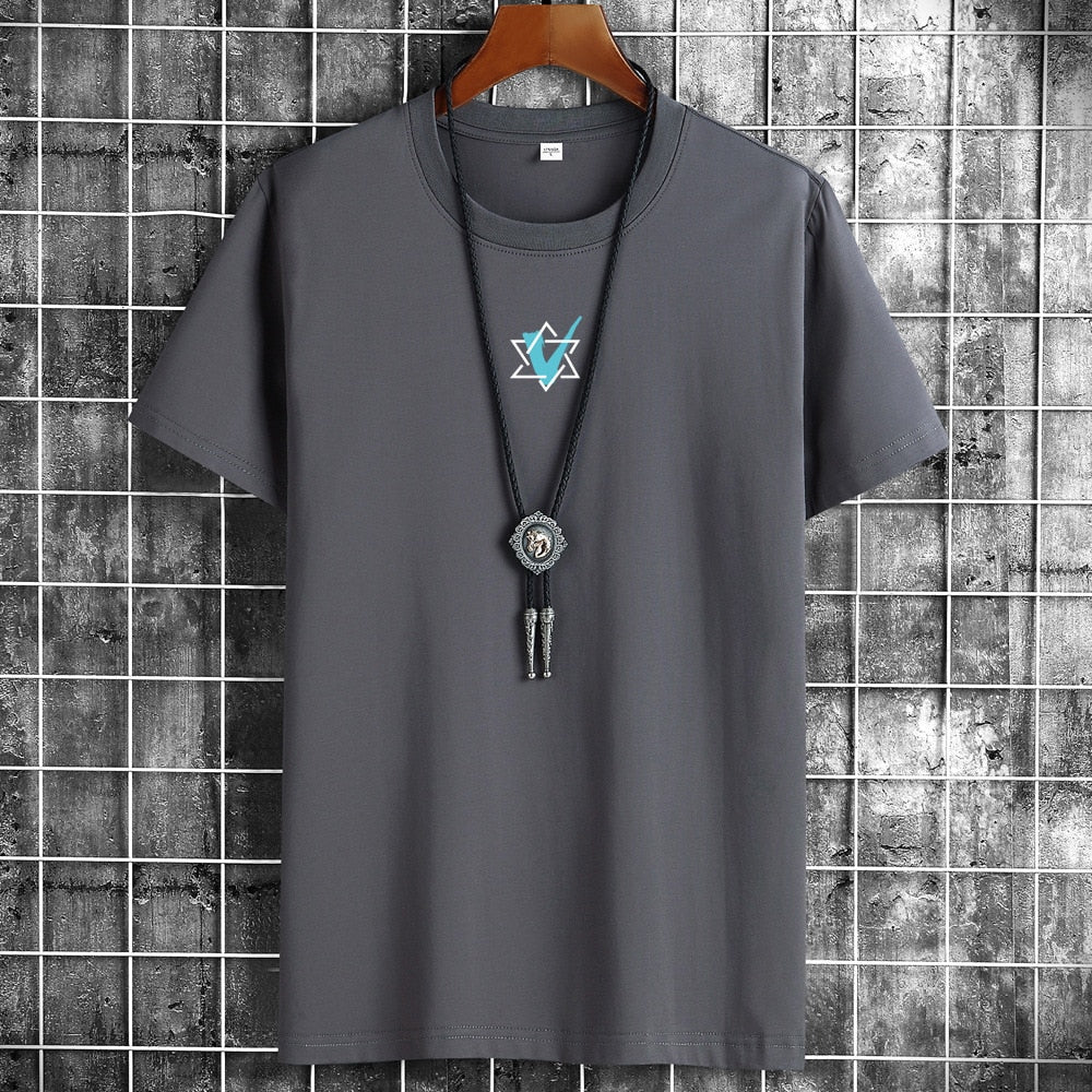 Men's Fashion Casual Tops Oversized T Shirt