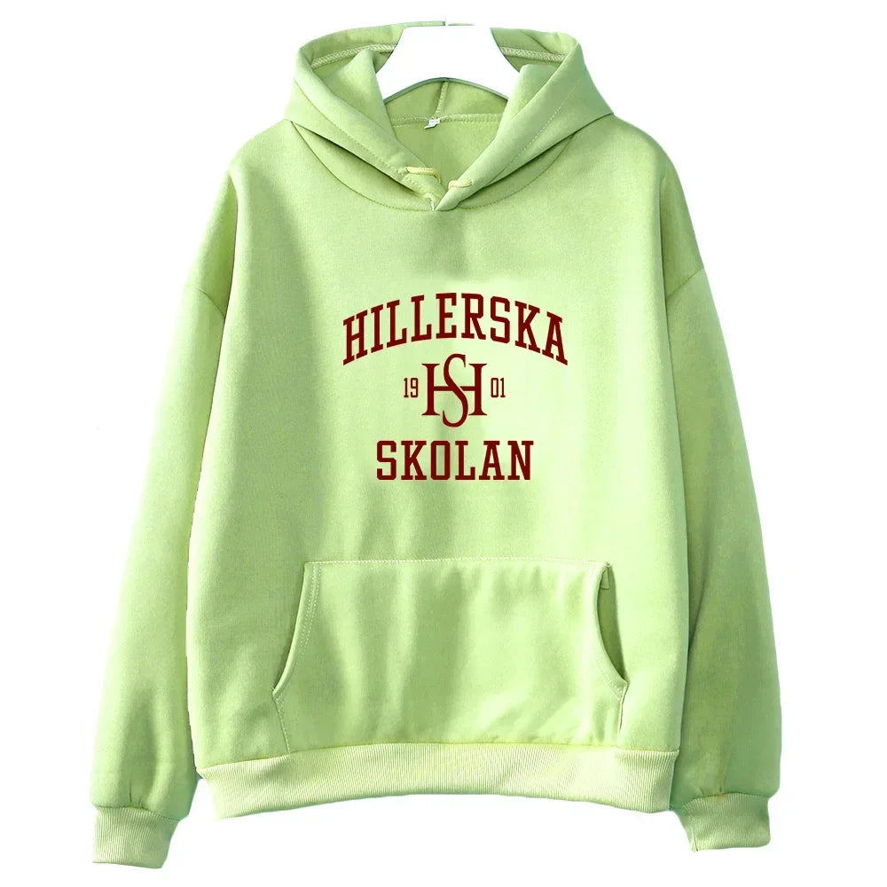 Young Royals Letter Print Clothes Autumn Winter Long Sleeve Sweatshirt
