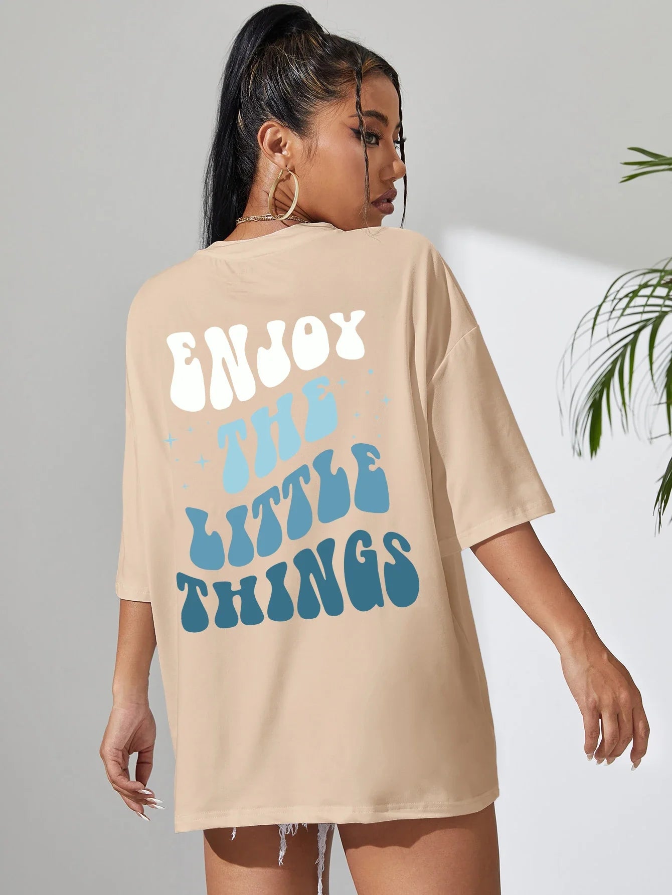 Street Hip Hop Letter Print Women's T-Shirt