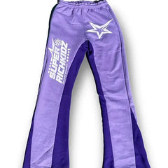 Men Streetwear Hip Hop Vintage Flared Pants