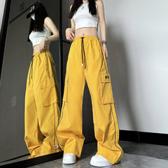 Y2k Parachute Cargo Pants: Streetwear Essential