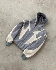 Y2k Street Fashion Loose Multi Zipper Oversized Hooded Autumn Winter Coat Unisex