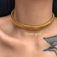 Radiant Orbit Choker Necklace