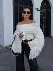Fringe Moves Sweater Top