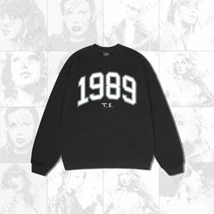 1989 Era Tour Cartoon Cardigan Y2K Oversize Style with Loose Fit