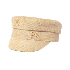 Straw Baker Boy Hat