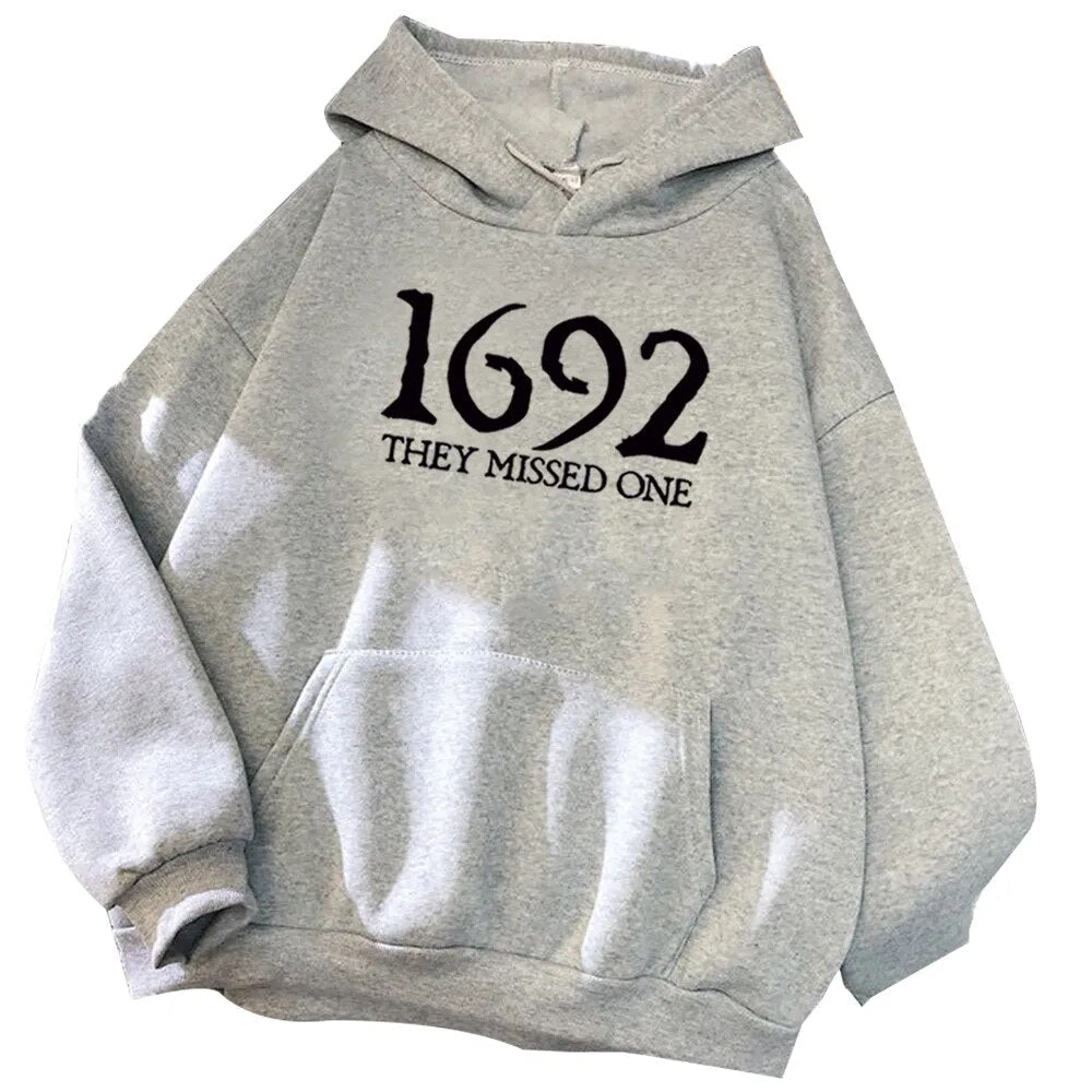 1692 They Missed One Men Hoodie Spring and Autumn