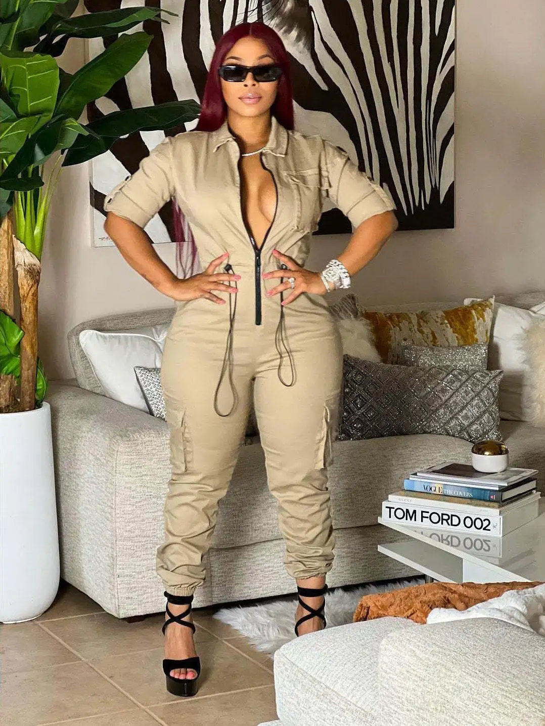 Don't Call Me Up One Piece Jumpsuit