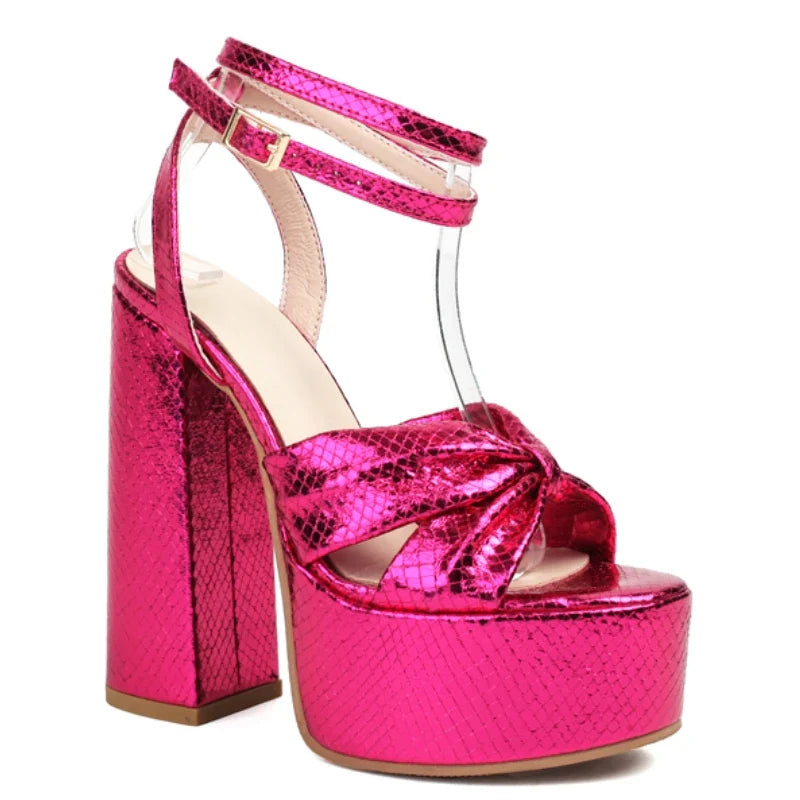 Lucky Star Platform Heels