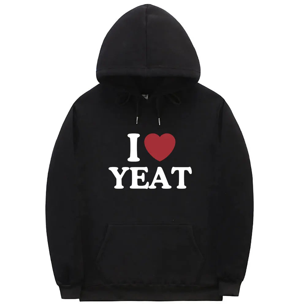 Yeat Graphic Print Hoodie