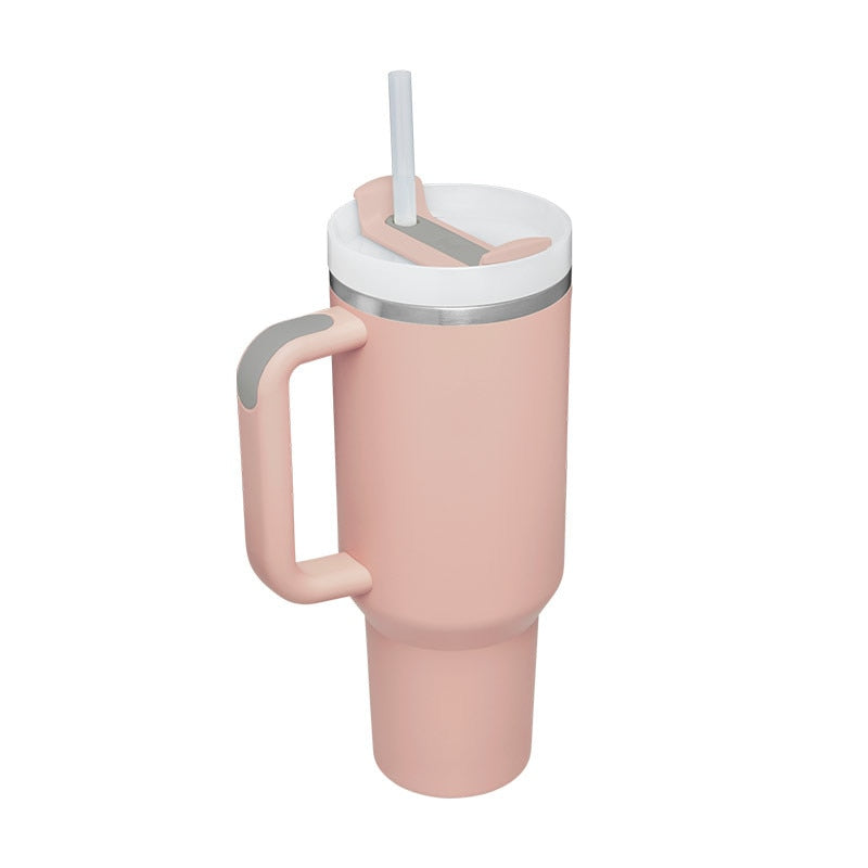 Stainless Steel Mug Coffee Cup Thermal  Mugs Thermos Tumbler with Handle