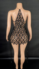 Diamonds In The Sky Mini Dress Set