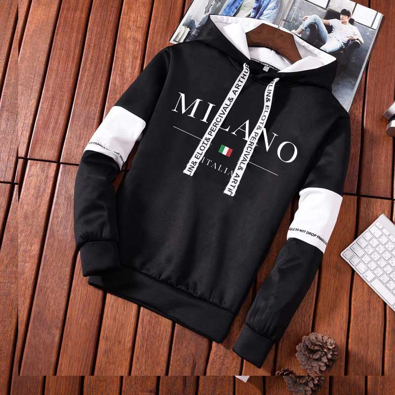 Men Sweatshirt Set Sweatpants Tracksuit Pullover Streetwear