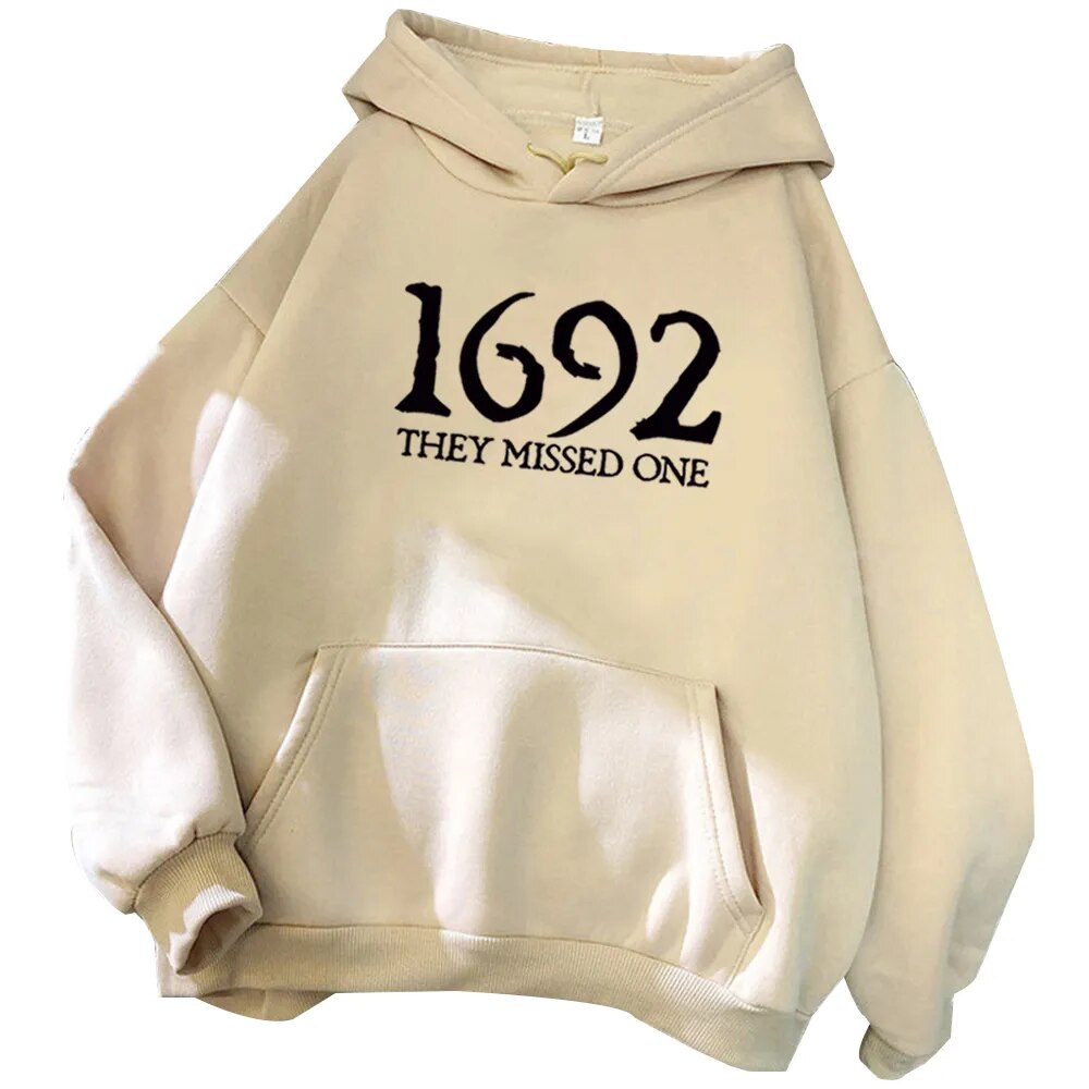 1692 They Missed One Men Hoodie Spring and Autumn