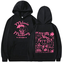 2024 Melanie Martinez Cry Baby Hoodie Casual