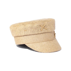 Straw Baker Boy Hat