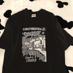 Y2k Short Sleeve Hip Hop Short Sleeve Street Female T-shirt
