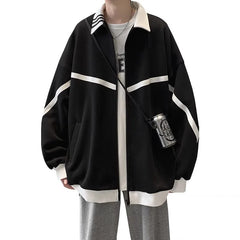 2024 Korean Trend Baseball Uniform Youth Loose Jacket