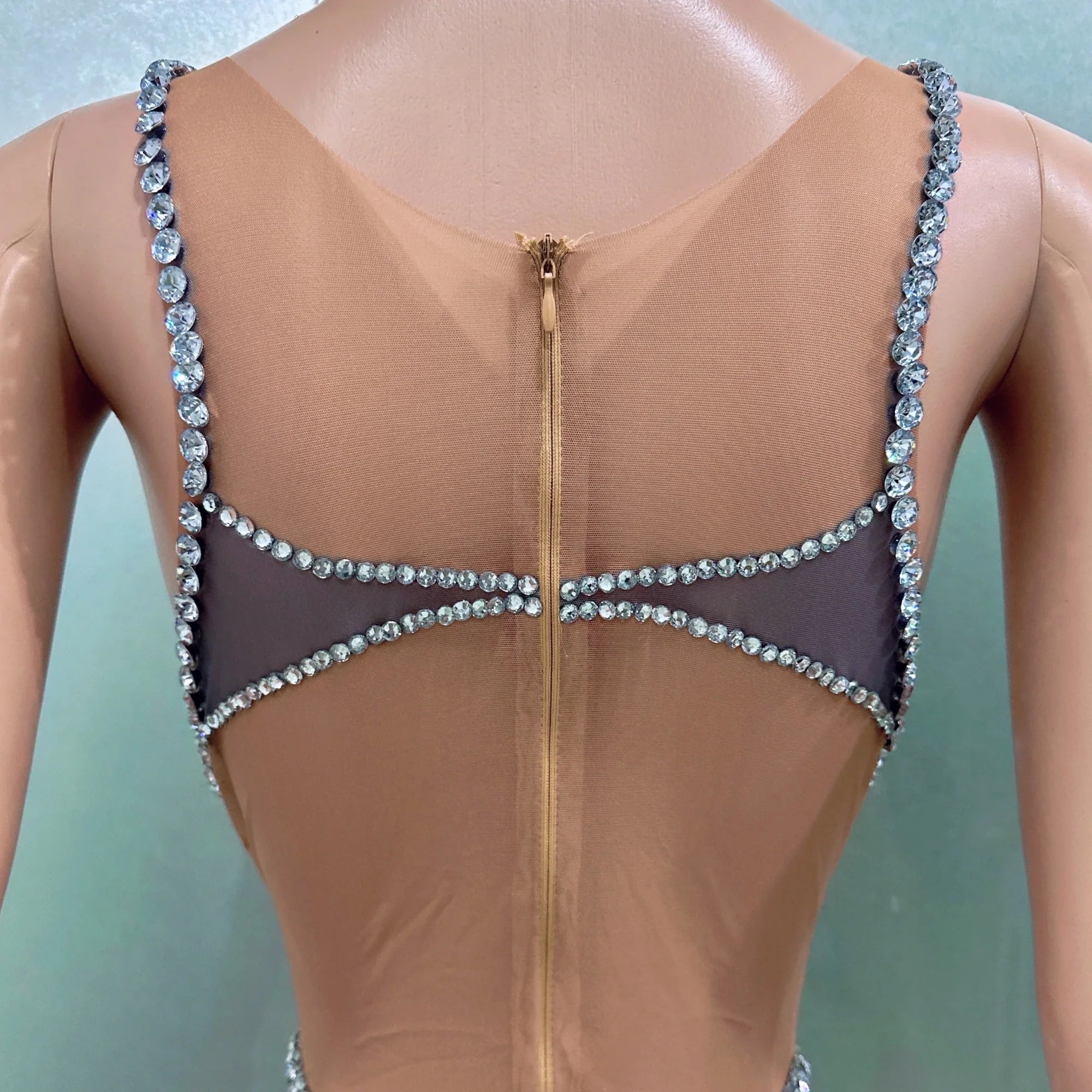 Shinning Diamond Mini Dress