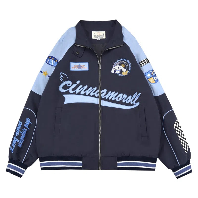 Jacket Oversize Sweatshirt  Japanese Fashion Bomber Jacket Women