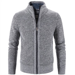 Sweater Men Fashion Slim Fit Cardigan Men Causal Sweaters Coats Solid