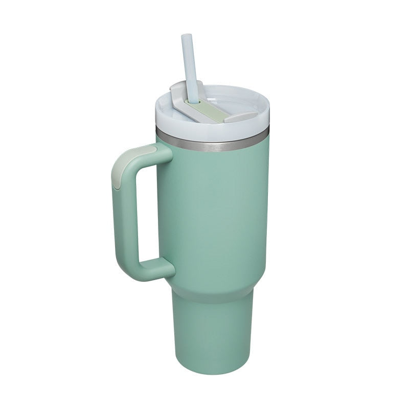 Stainless Steel Mug Coffee Cup Thermal  Mugs Thermos Tumbler with Handle