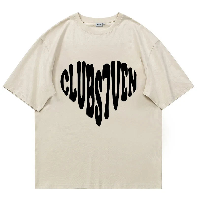 Men's Casual T-Shirt Graphic Tops Casual Streetwear