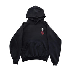 Y2k Gothic HipHop Pattern Print Hoodies Retro Fashion Warren Skull Mens Hoodie