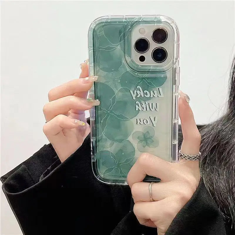 Case For iPhone Cute Smile Painting Cases