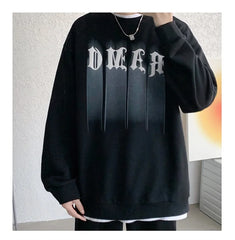 Streetwear Oversized Hoodie Harajuku Fashion Casual y2k O Neck Sweatshirts