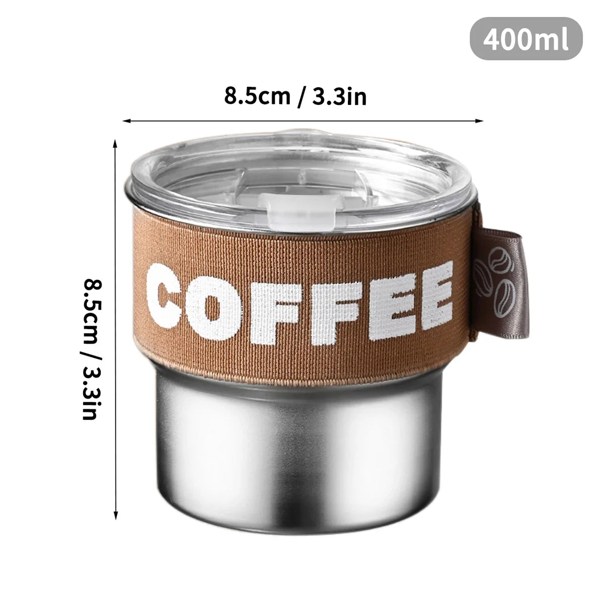 Stainless Steel Thermal Cup Adult Children Water Cup Easy To Clean Outdoor