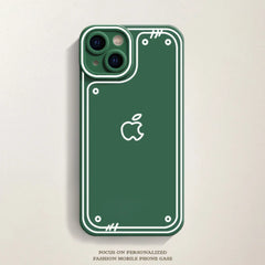 Light BlueFashionable, Minimalist, Creative, and High-end Phone Case Suitable