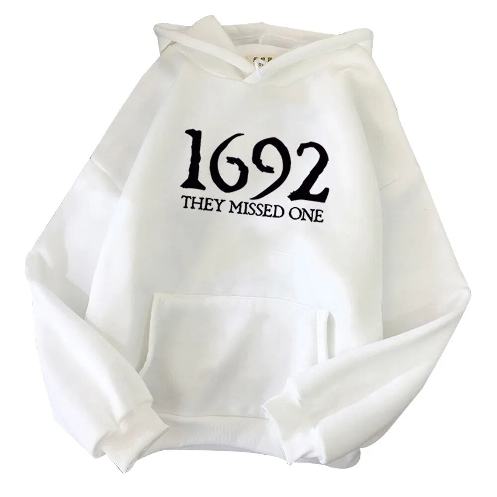 1692 They Missed One Men Hoodie Spring and Autumn