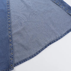 Talk To Me Nice Denim Maxi Skirt