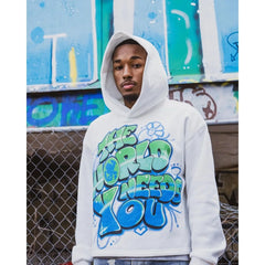 World Euphoric spring graphic hoodies streetwear