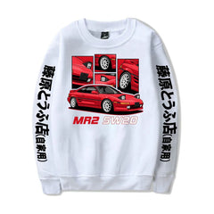 Cool Racing Car MR2 SW20 Graphic Sweater