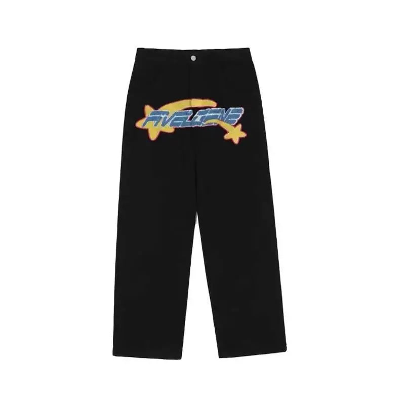 Y2K Vibes: Distressed New Jeans for Retro Streetwear
