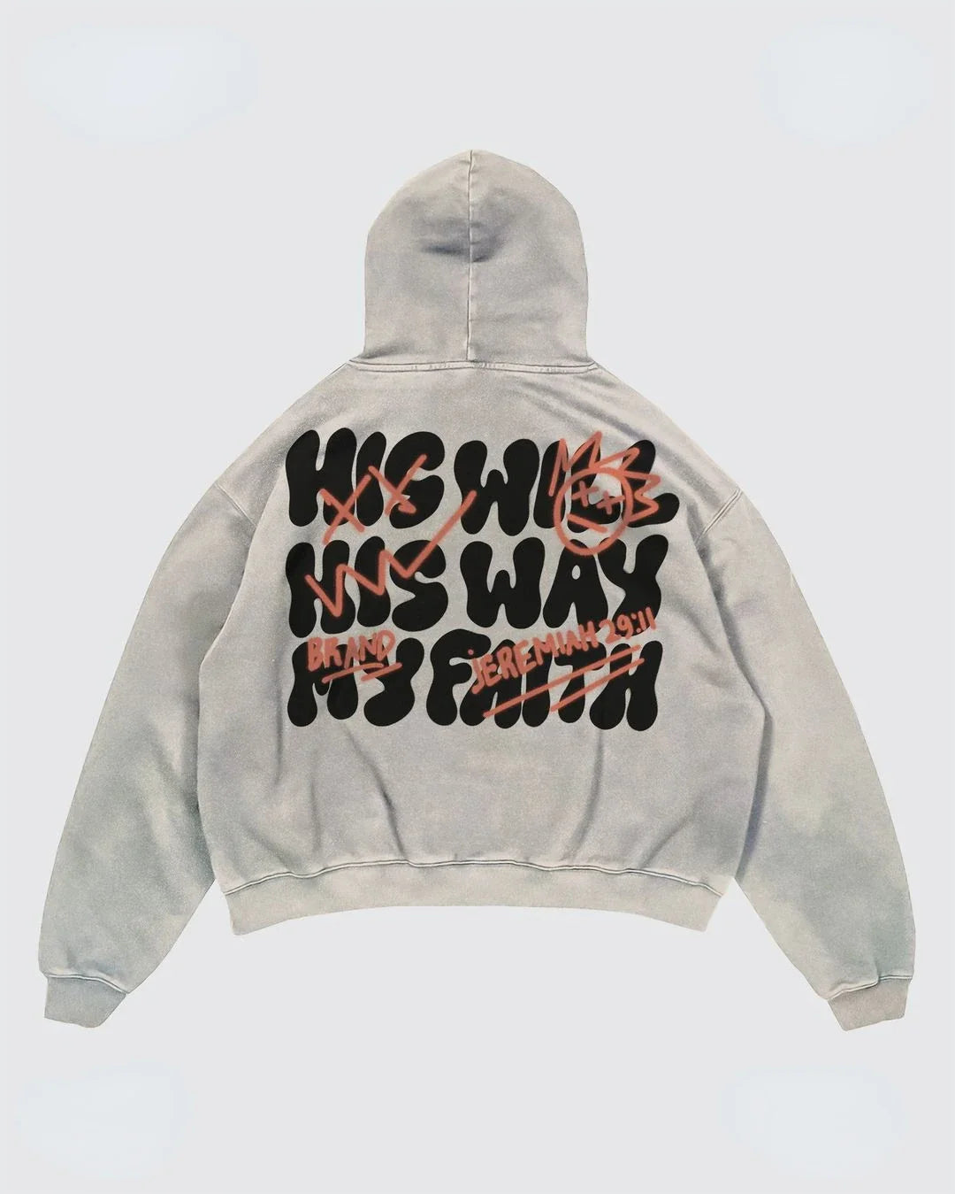 Y2K Gothic Letter Blast Print Graphic Hoodies Harajuku Casual Pullover Streetwear Sweatshirts