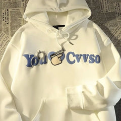 Retro Hiphop Sweater Letter Anime Lovers on High Street streetwear y2k