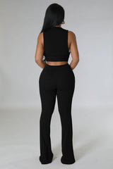 In Harmony Flare Pants Two Piece Set