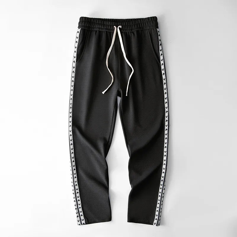 Autumn Spring Patchwork Pants Sweatpants Streetwear Oversize