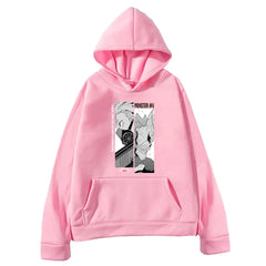 Manga Kaiju No. 8 Hoodies Hibino Kafka Printed Hooded Streetwear