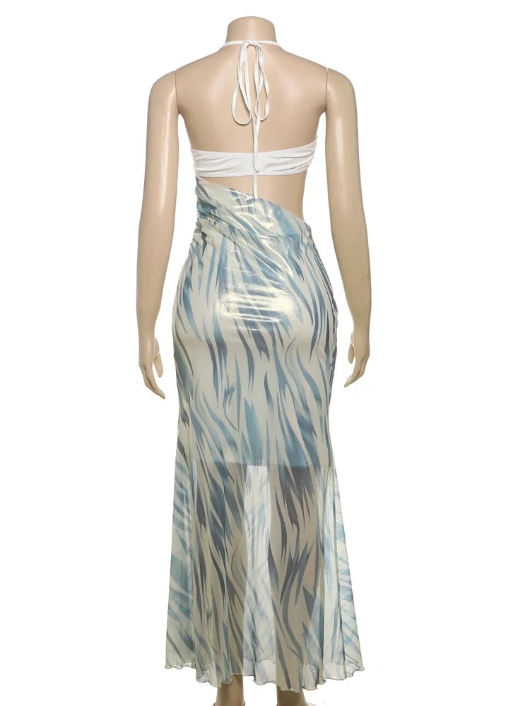 Starfish Knot Maxi Dress