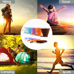 Silicone Foldable Cup Collapsible Telescopic Cute Water Bottle Outdoor Travel C