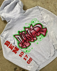 Y2K Vintage Oversized Zip Hoodie Hip Hop Harajuku Punk Jacket