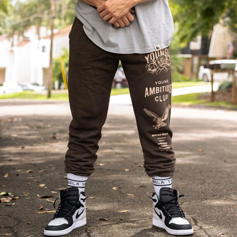 Sweatpants Gym Sports Casual