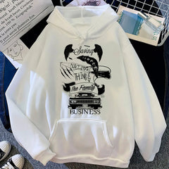 Supernatural Hoodies Women Y2k Aesthetic Fleece